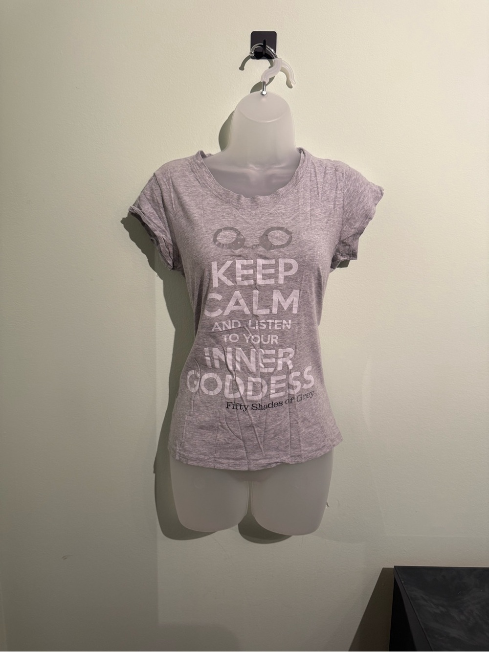 Keep Calm Inner Goddess Gray fifty shades of grey Movie Graphic Tee